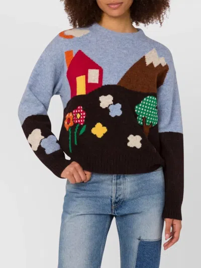 Moschino Sweater In Multi