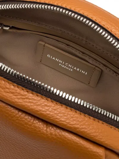 Gianni Chiarini Emanuela Cross-body Bag Adjustable Strap In Orange