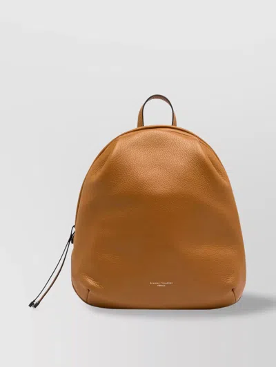 Gianni Chiarini Emanuela Backpack With Adjustable Straps And Top Handle In White