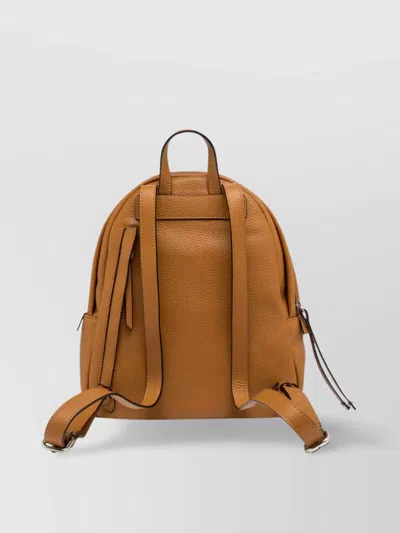 Gianni Chiarini Emanuela Backpack With Adjustable Straps And Top Handle In White