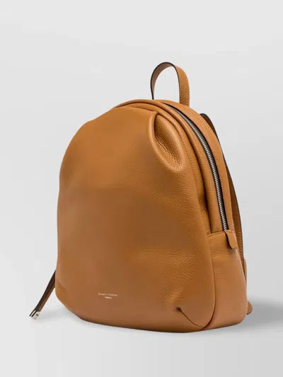 Gianni Chiarini Emanuela Backpack With Adjustable Straps And Top Handle In White