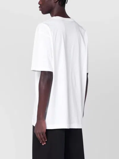 Dries Van Noten White Oversized Cotton T-shirt In White