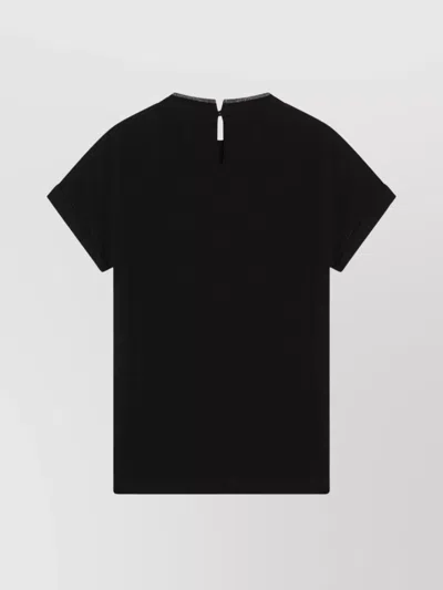 Brunello Cucinelli Cotton T-shirt In Black