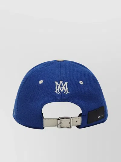 Amiri Ma Spirit Logo-embroidered Cap In Blue