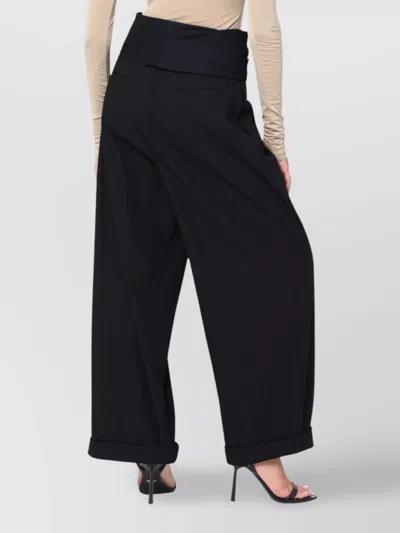 Darkpark Wendy Trousers Elastic Waistband In Black
