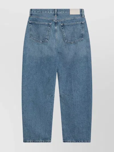 Citizen Of Humanity Citizens Of Humanity Blue Washed Jeans In Regenerated Denim
