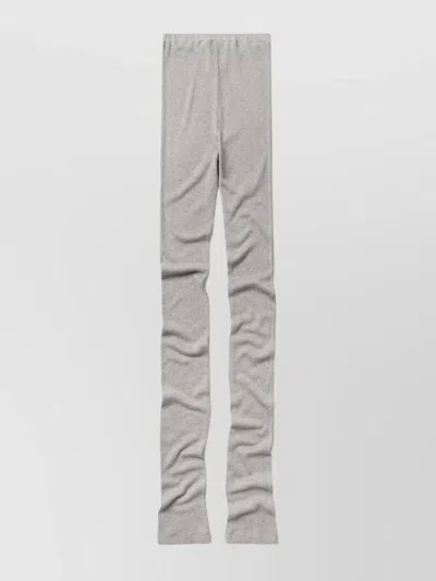 1989 Studio Stretch Fabric Waffle Leggings In Gray