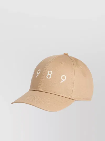 1989 Studio Solid Color Cap With Embroidered Logo