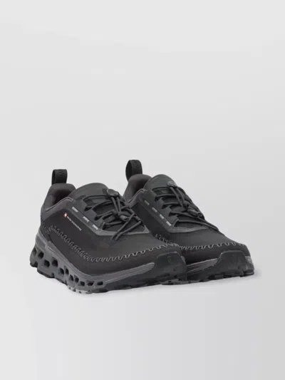 On Cloudaway 2 Rubber-trimmed Coated Recycled-shell And Mesh Sneakers In Black