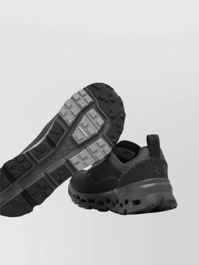 On Cloudaway 2 Rubber-trimmed Coated Recycled-shell And Mesh Sneakers In Black