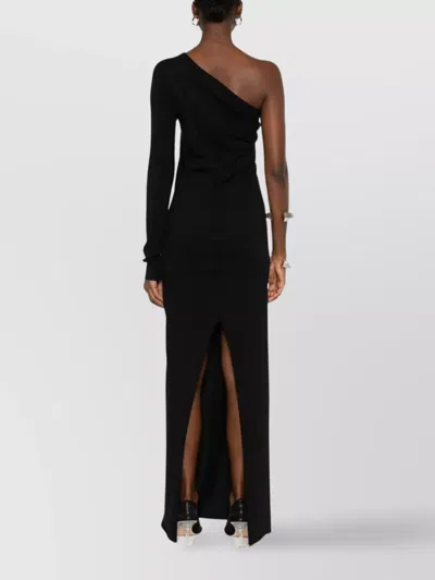 Rick Owens Drkshdw "ziggy" Dress In Black