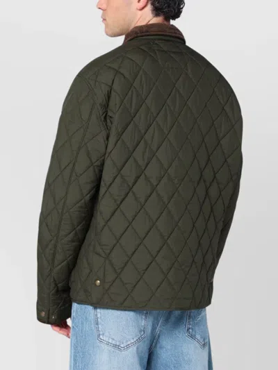 Polo Ralph Lauren Beaton Quilted Jacket Olive Green In Green