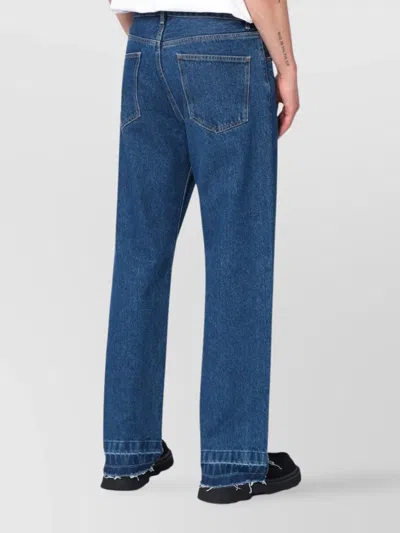 Darkpark Edi Straight-leg Jeans With Keychain In Blue