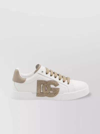 Dolce & Gabbana Port.light Strobel Sneakers In Multi