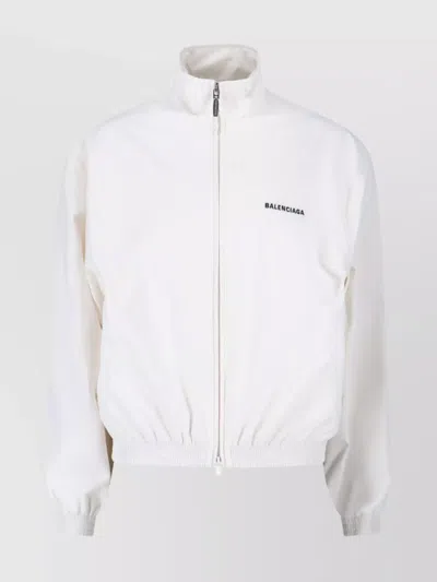 Balenciaga Tracksuit Jacket In White