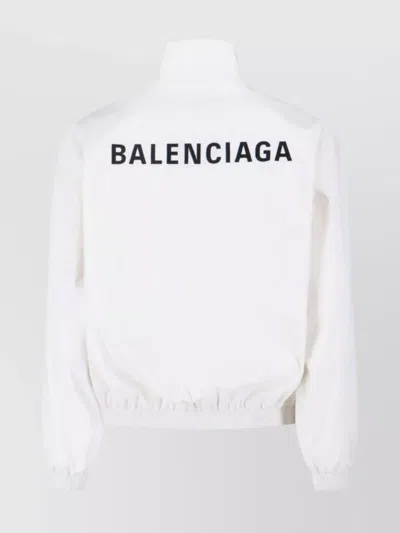Balenciaga Tracksuit Jacket In White