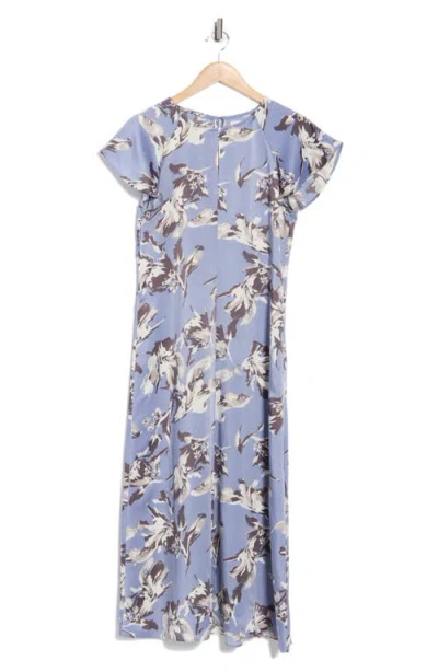 Nordstrom Rack Flutter Sleeve Keyhole Dress In Multi