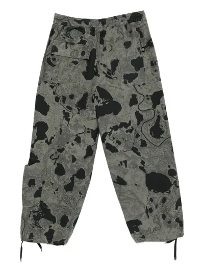 Perks And Mini Geo-mapping Trousers In Green