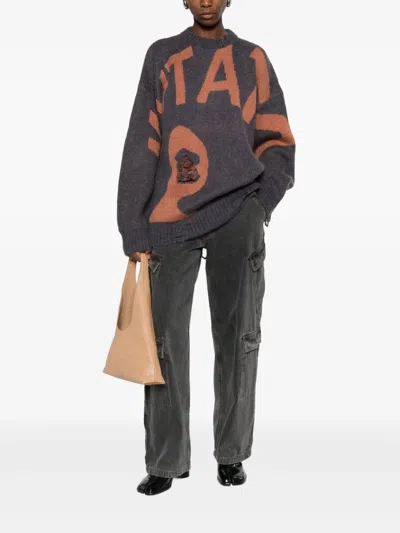 Perks And Mini Cyclopes Cargo Jeans In Gray