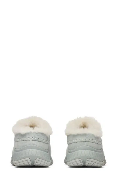 Merrell Encore Ice 5 Water Resistant Genuine Shearling Slip-on Shoe In Gray