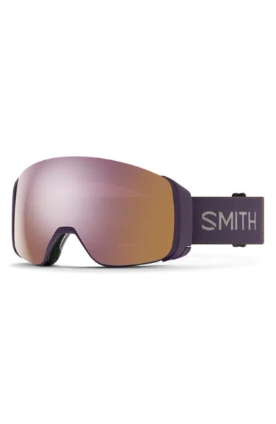 Smith 4d Mag 184mm Snow Goggles In Pink