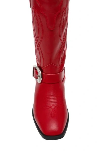 Dolce Vita Dv By  Sanjae Western Boot In Red
