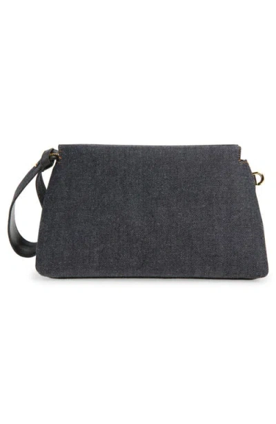 Givenchy Day Denim Pouch In Blue