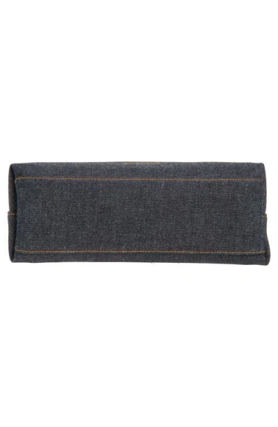 Givenchy Day Denim Pouch In Blue