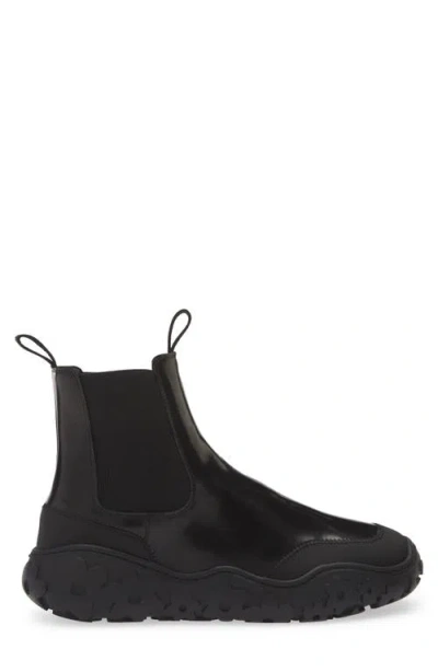 Cecilie Bahnsen Blanca Leather Chelsea Boots In Black