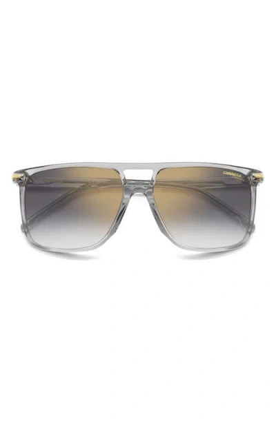 Carrera Eyewear 59mm Navigator Sunglasses In Gray