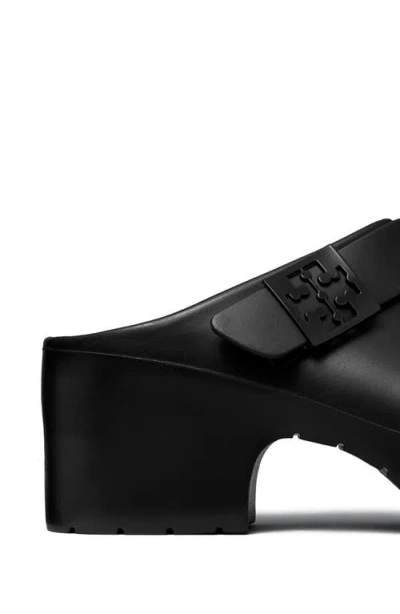 Tory Burch Mellow Platform Heeled Clog In Black