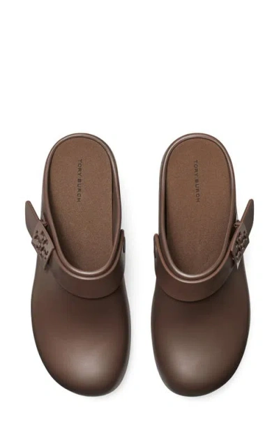 Tory Burch Mellow Platform Heeled Clog In White