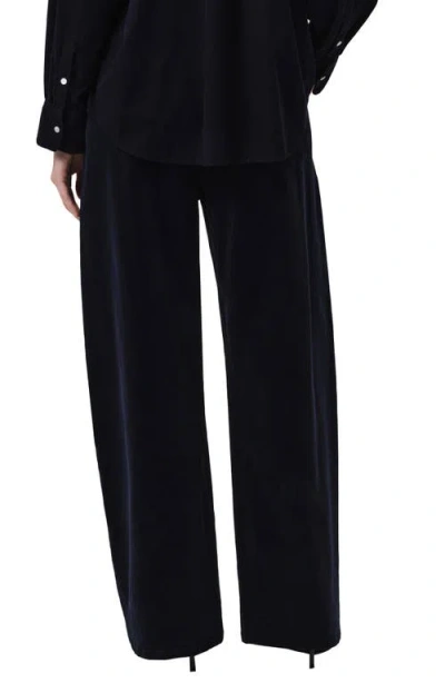 Citizen Of Humanity Citizens Of Humanity Aurora Pull-on Stretch Cotton Pants In Black