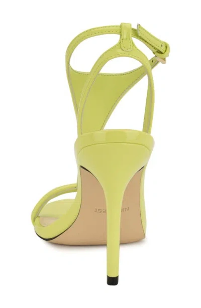 Nine West Women's Mandey T-strap High Stiletto Sandals In Yellow