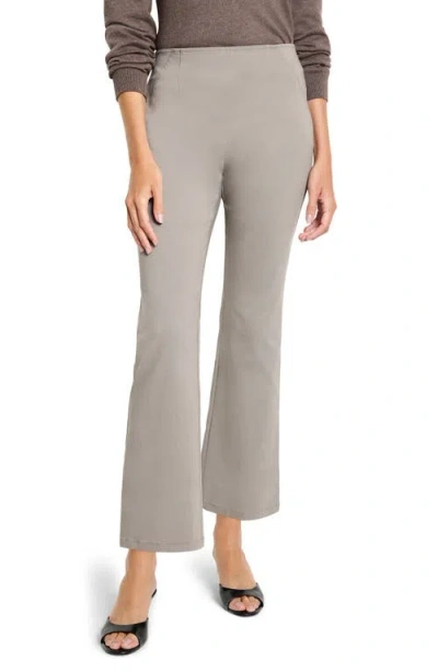 Nic + Zoe Nic+zoe Berkeley Wonderstretch Ankle Bootcut Pants In Gray