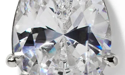 Nadri Everleigh Cubic Zirconia Linear Drop Earrings In Metallic