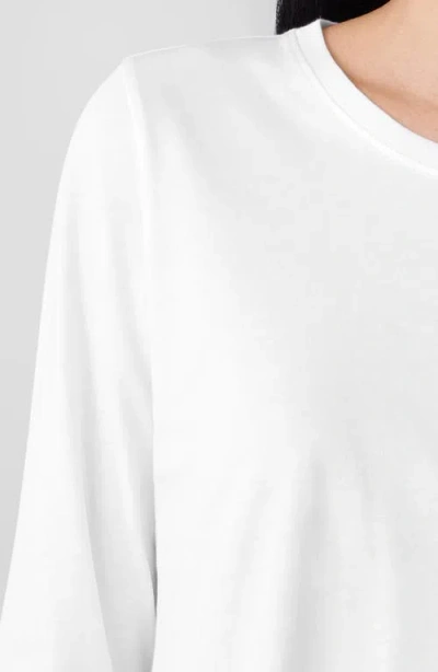 Eileen Fisher Women's Round Neck T-shirt In White
