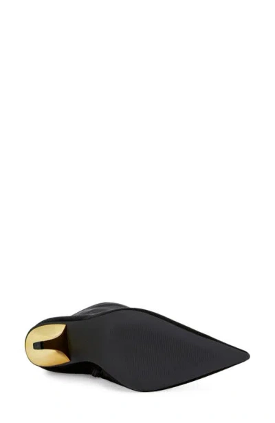 Azalea Wang Quinney Pointed Toe Bootie In Black