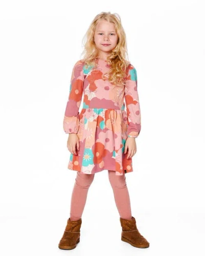 Deux Par Deux Super Soft Ribbed Leggings In Pink