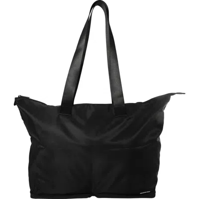 Members Only Packable Lightweight Travel Tote Bag In Black
