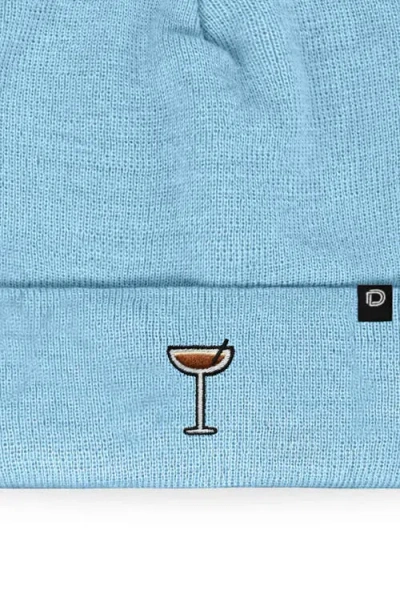 Dalix Espresso Martini Beanie Cap In Blue