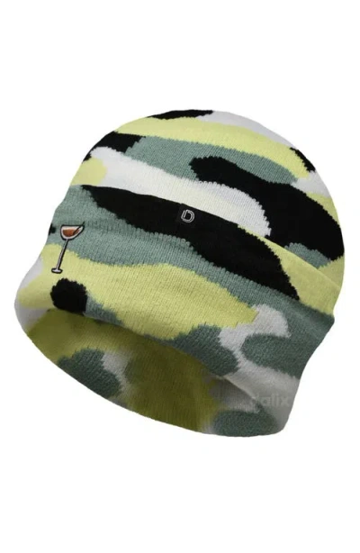 Dalix Espresso Martini Beanie Cap In Green