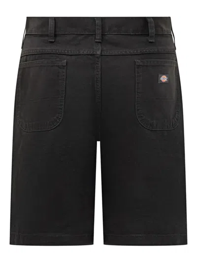 Dickies Duck Canvas Pocket Shorts In Black