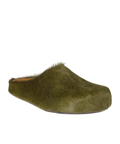 Marni Fussbett Sabot Men In Green