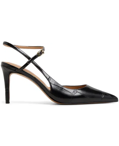 Aldo Women's Kymmberly Asymmetric Ankle-strap High-heel Pumps In Black