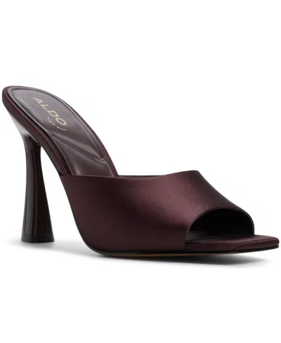 Aldo Women's Open-toe High Heel Dress Sandals In Brown