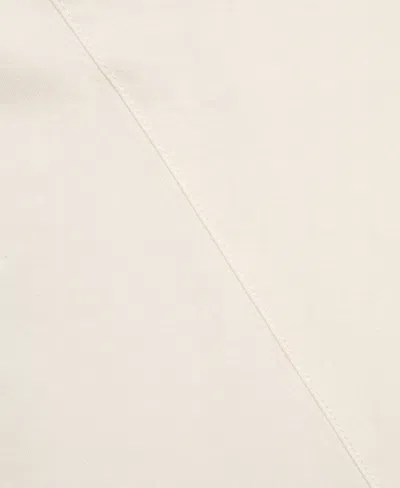 Mango Women's Asymmetrical Cotton Midi Skirt In White