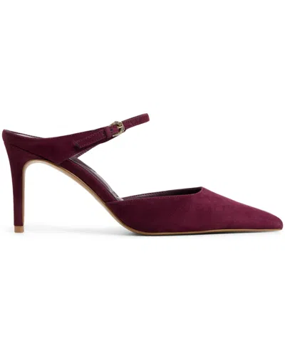 Aldo Women's Sidnney Two-piece Pointed Toe High Heel Pumps In Red