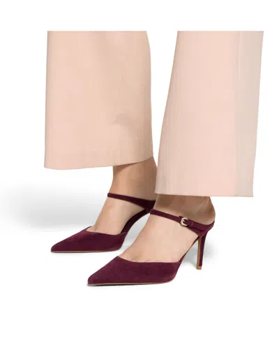 Aldo Women's Sidnney Two-piece Pointed Toe High Heel Pumps In Red