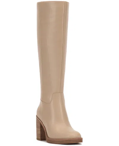 Vince Camuto Gibi Wide Calf Knee High Boot In Neutral